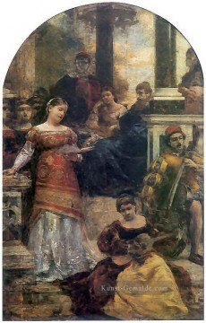 Sjesta w oska 1880 Aleksander Gierymski Realism Impressionism Ölgemälde